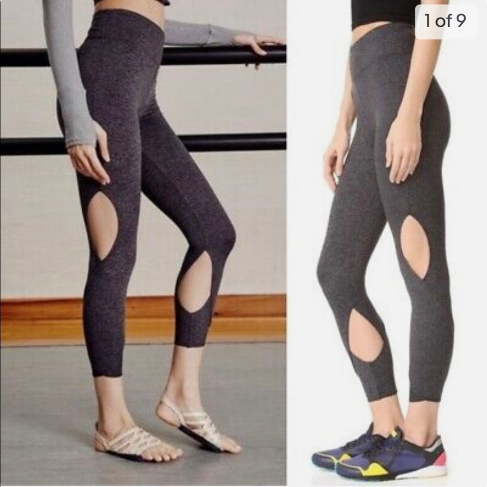 Free People Movement | Halo Cut Out Crop Leggings